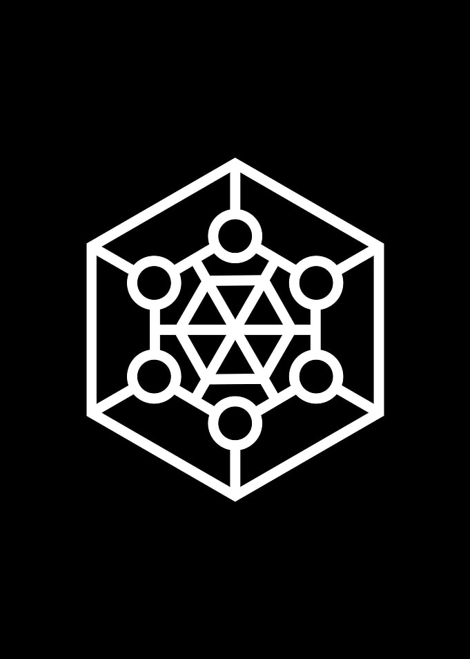 White Sacred Geometry Seal