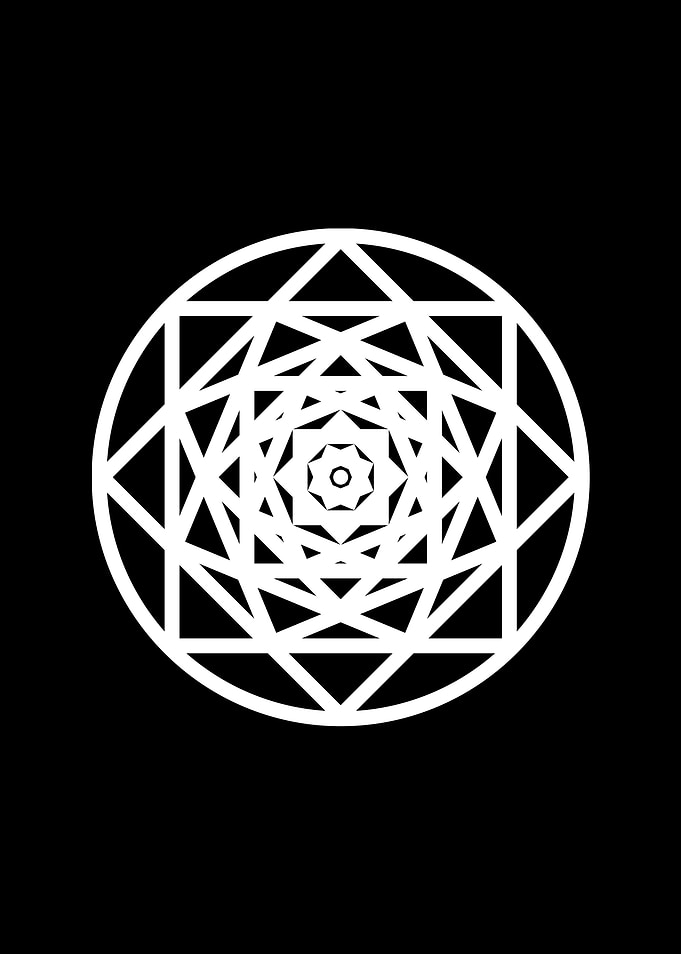 Black and White Geometric