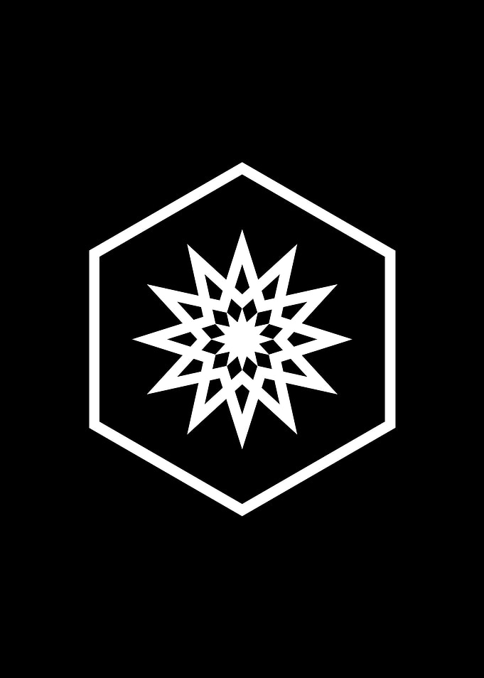 Black Sacred Geometry Rune