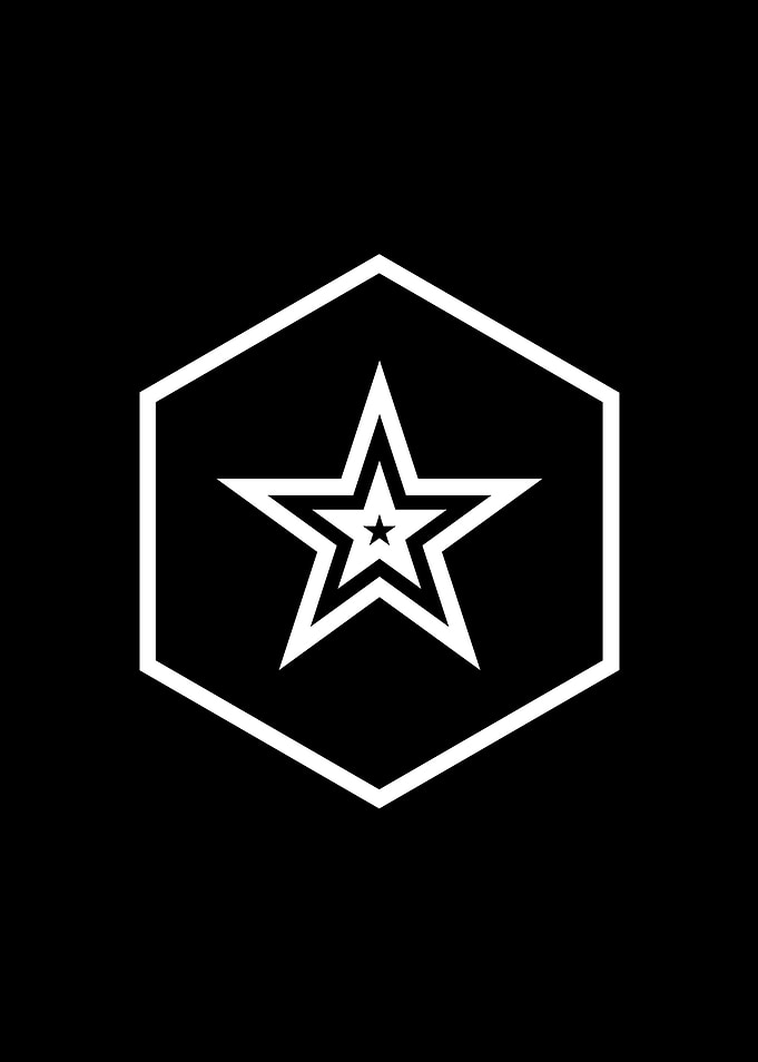 Black Sacred Geometry Rune