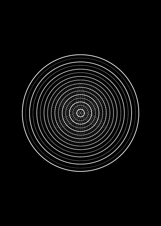Black and White Geometric