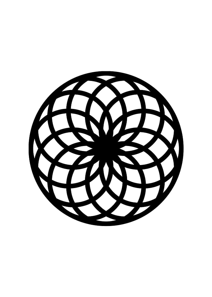Black and White Geometric