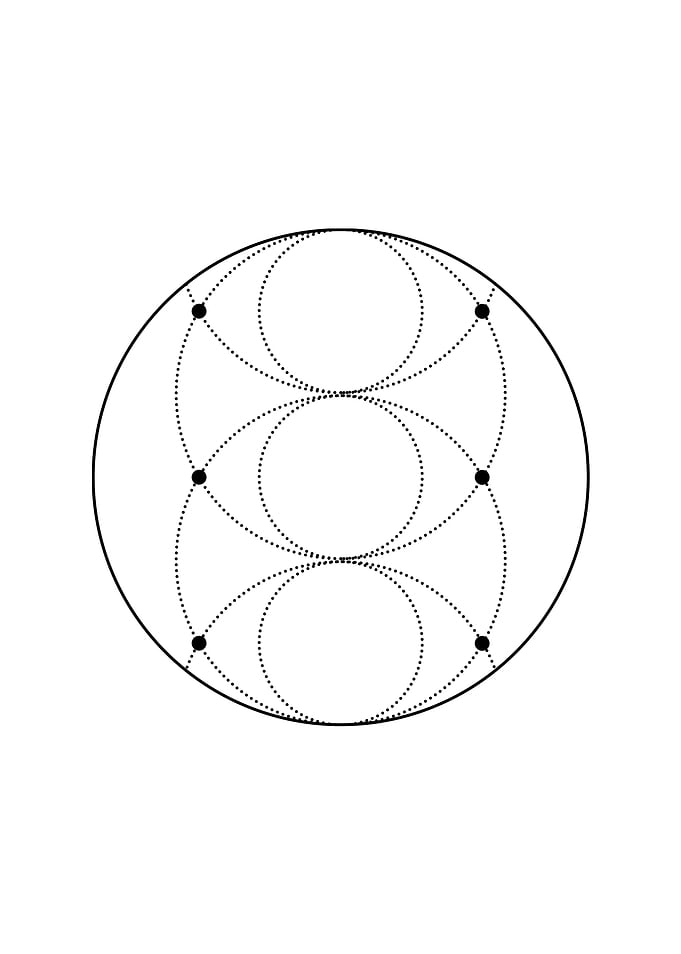 Black and White Glyph Rune