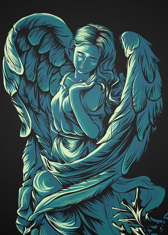 angel illustration art