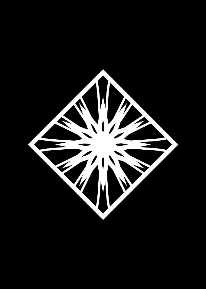 Black Sacred Geometry Rune