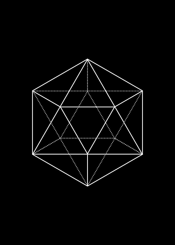 Black and White Glyph Rune