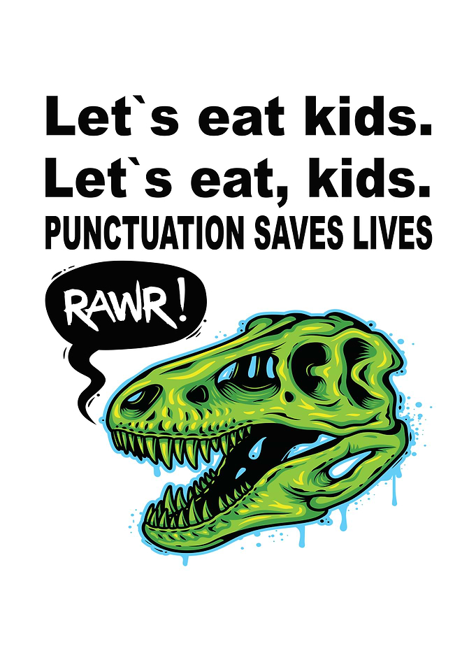 Dinosaur Lets Eat Kids