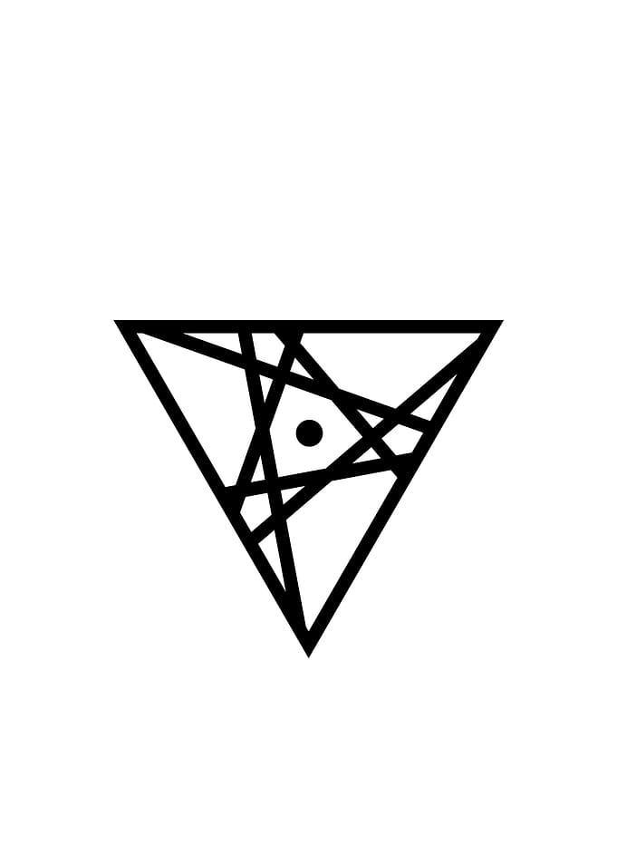 Minimalist Geometric Glyph