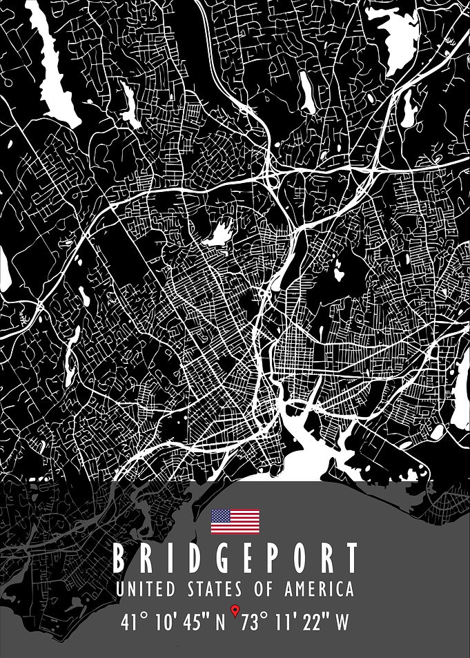 Bridgeport Map USA