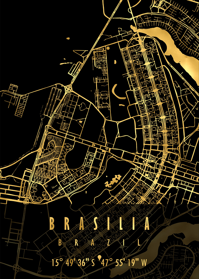 Brasilia Map Brazil