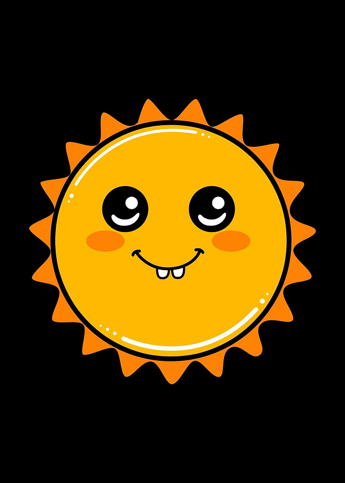 Cute Sun School