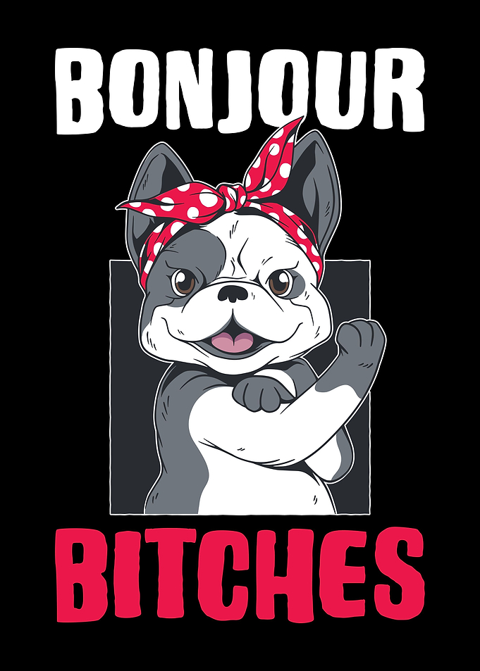 Baby Frenchie Bonjour