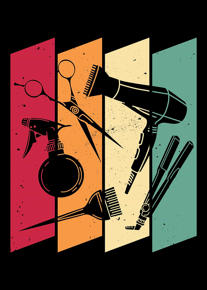 Retro Hairdresser Vintage
