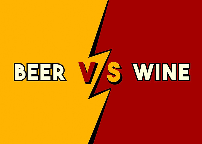 VS toon bold beer wine