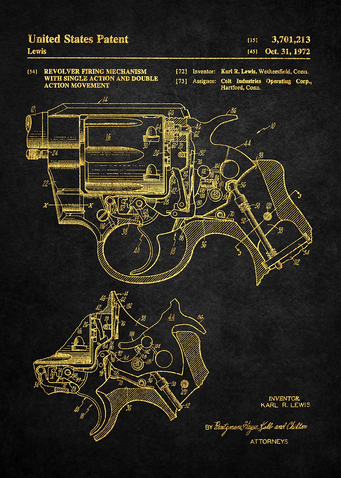 19 Colt Revolver Firing M