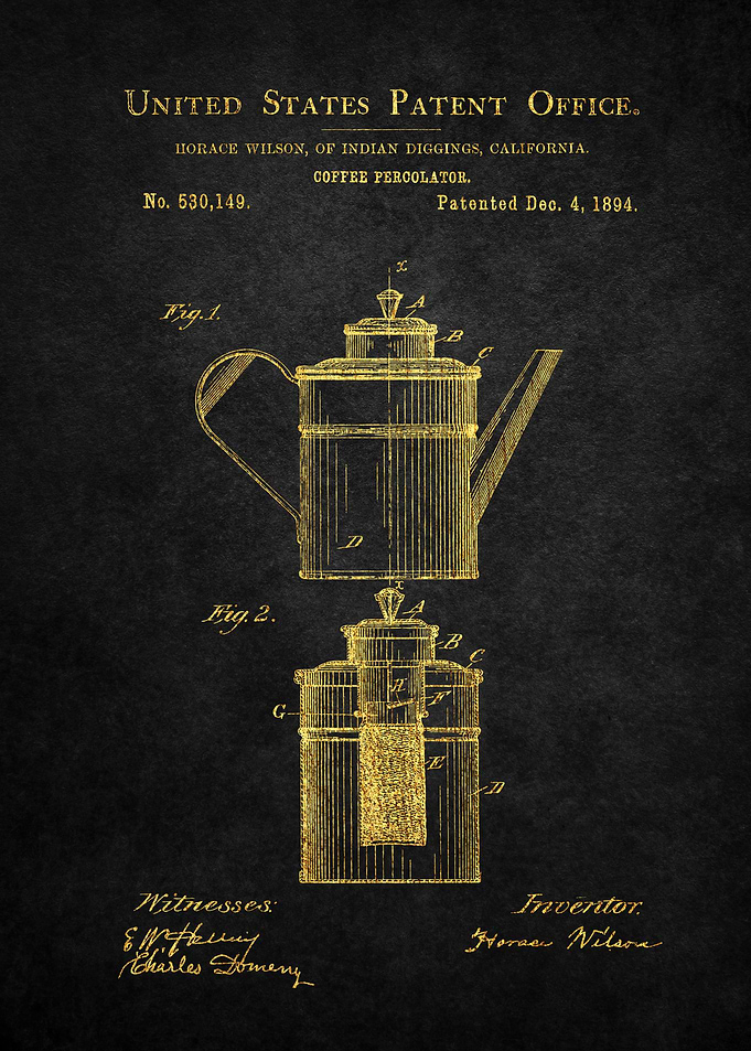 4 Coffee Percolator Paten