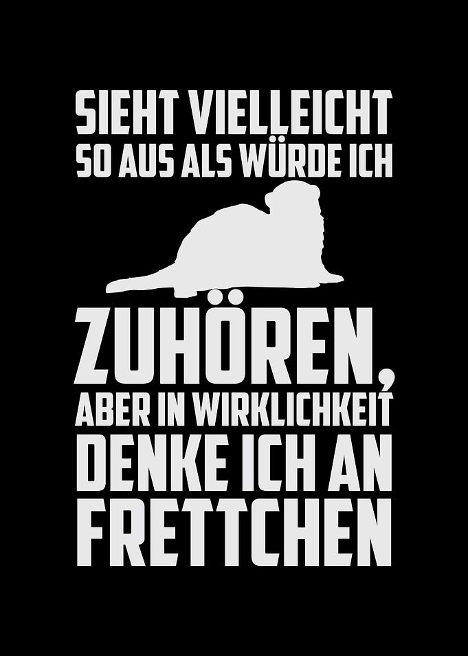 Ich denke an Frettchen