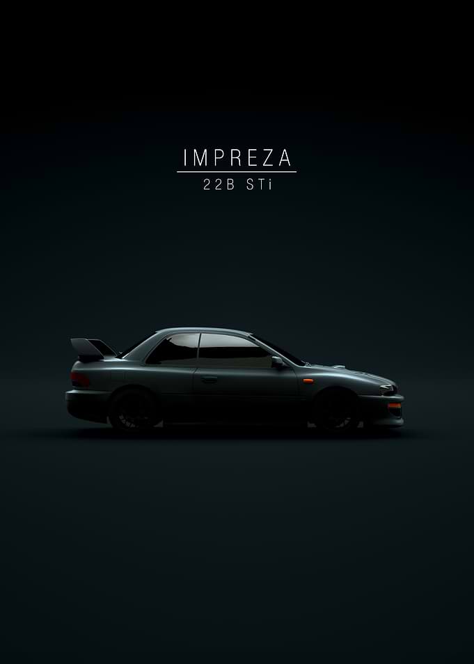 1998 Impreza 22B STi