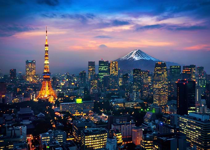 Tokyo Japan Mount Fuji