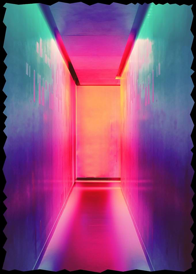 Colorful Corridor Art