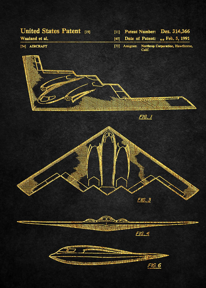 17 B2 Bomber Patent