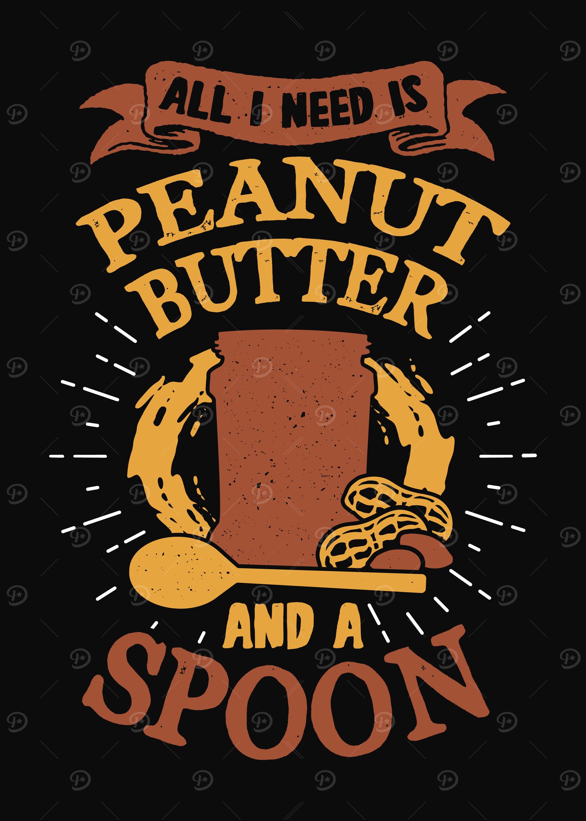 Funny Peanut Butter Design