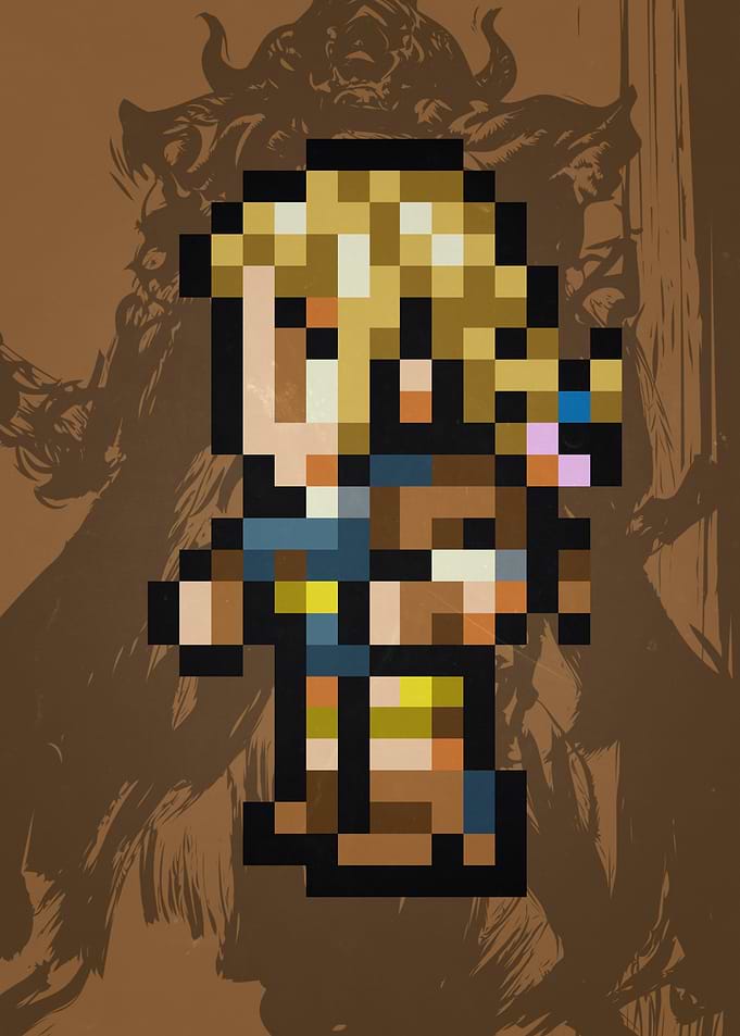 FF XII Penelo Pixel Sprite