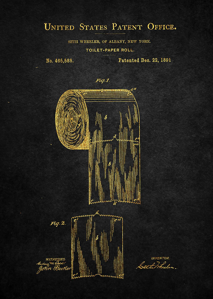 1 Toilet Paper Patent