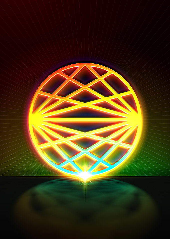 Rainbow Neon Magic Seal