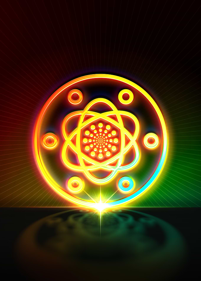 Prismatic Neon Magic Seal