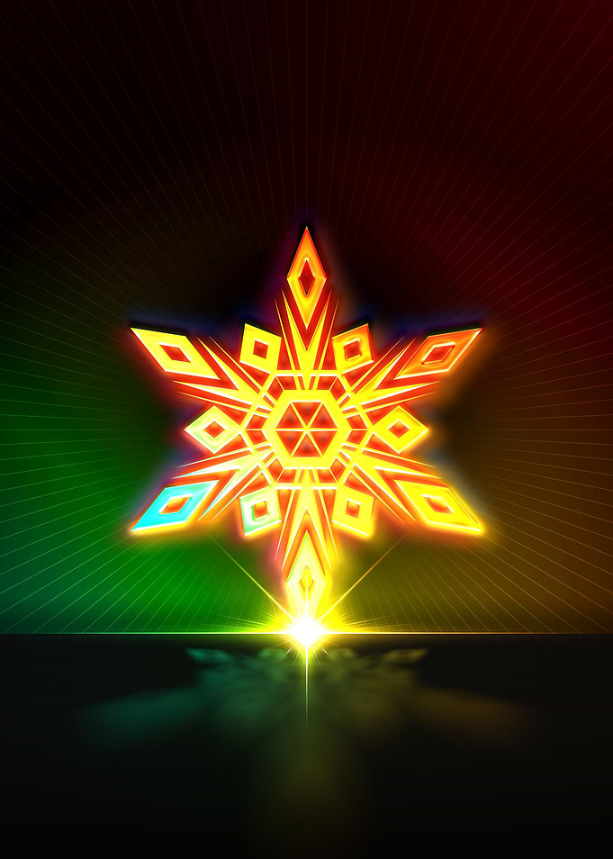 Prismatic Neon Magic Seal