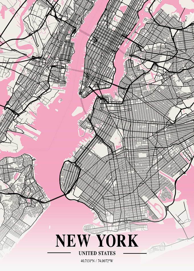 New York City Map USA