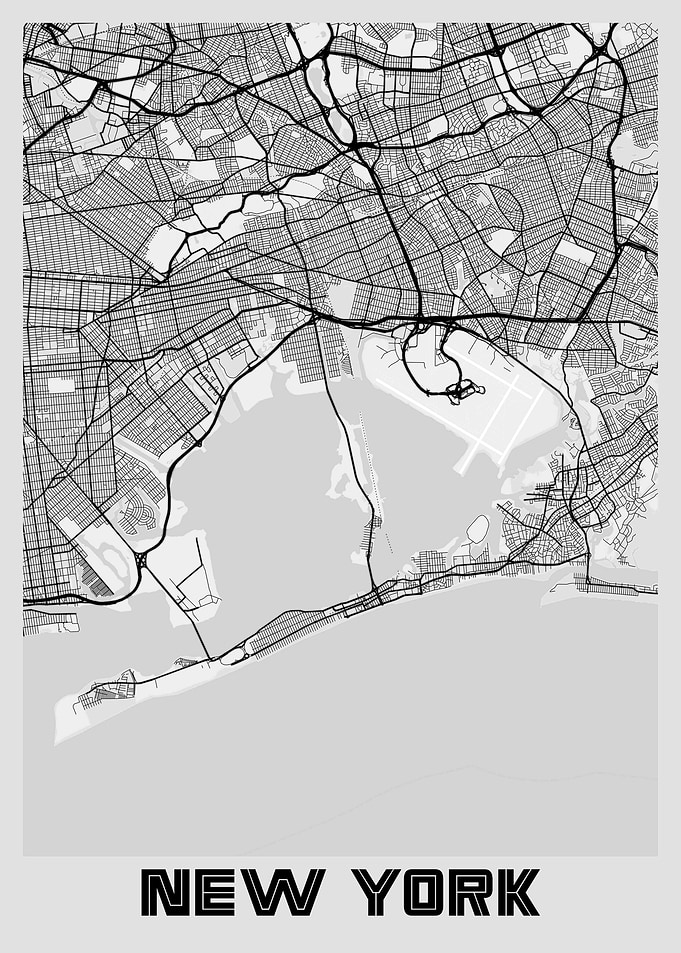 New York City Map USA