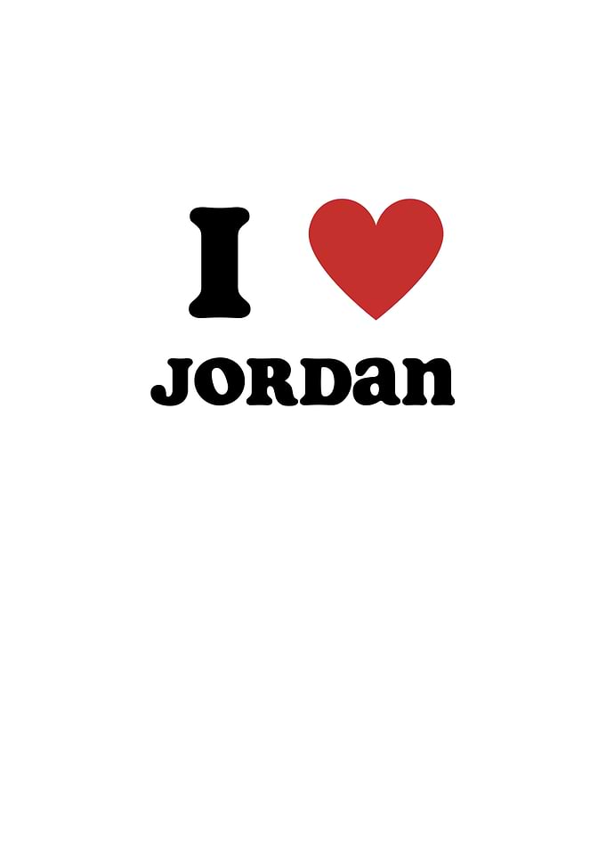 I Love Jordan