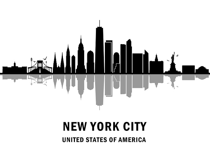 New York City Skyline USA