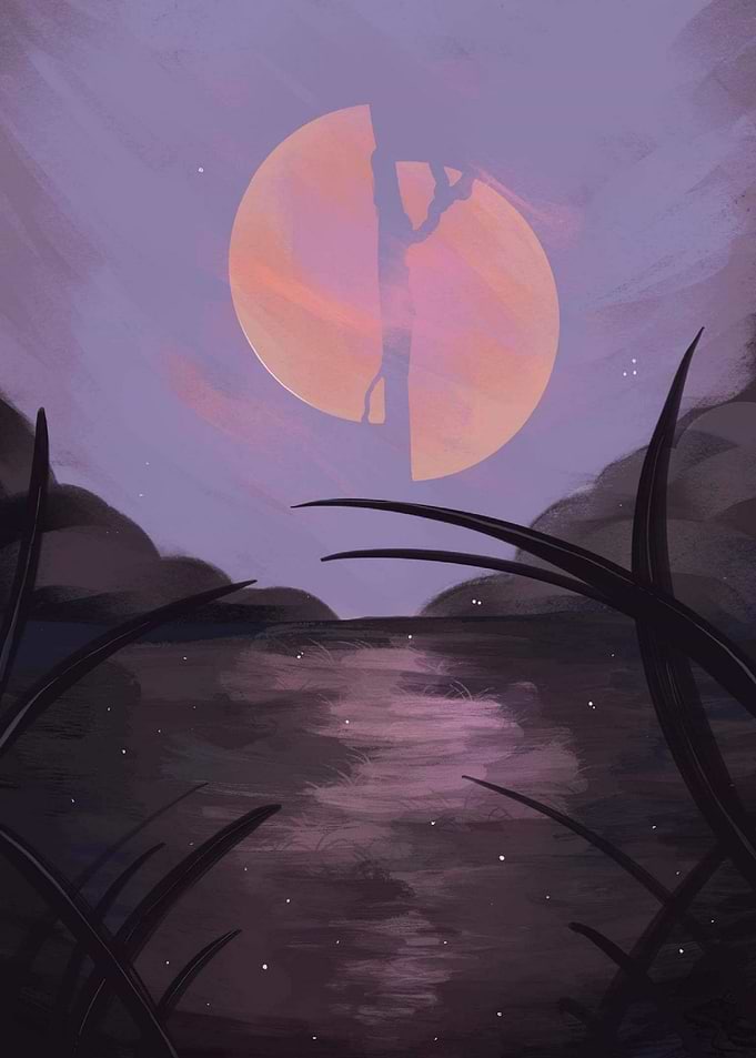 broken moon
