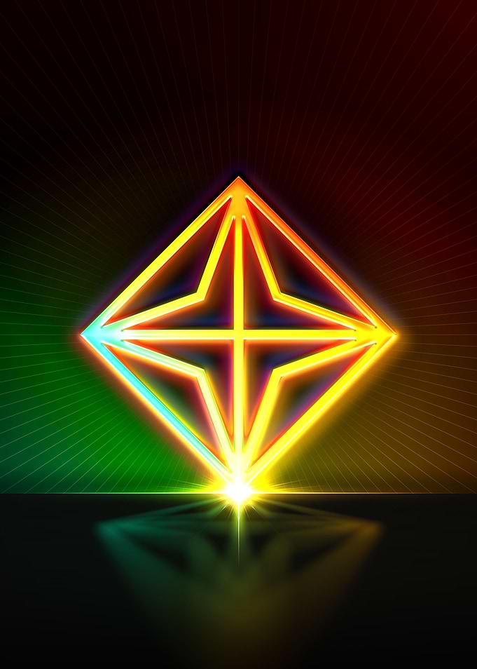 Prismatic Neon Magic Seal