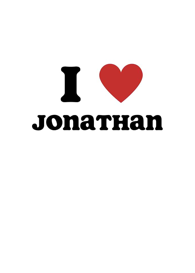 I Love Jonathan