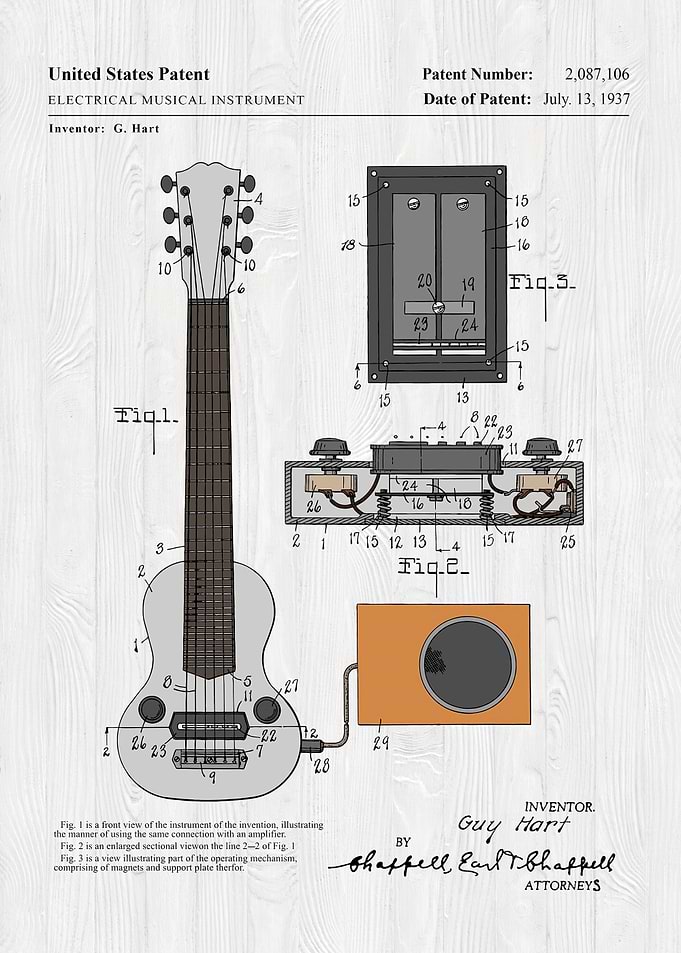 Guitar Patent