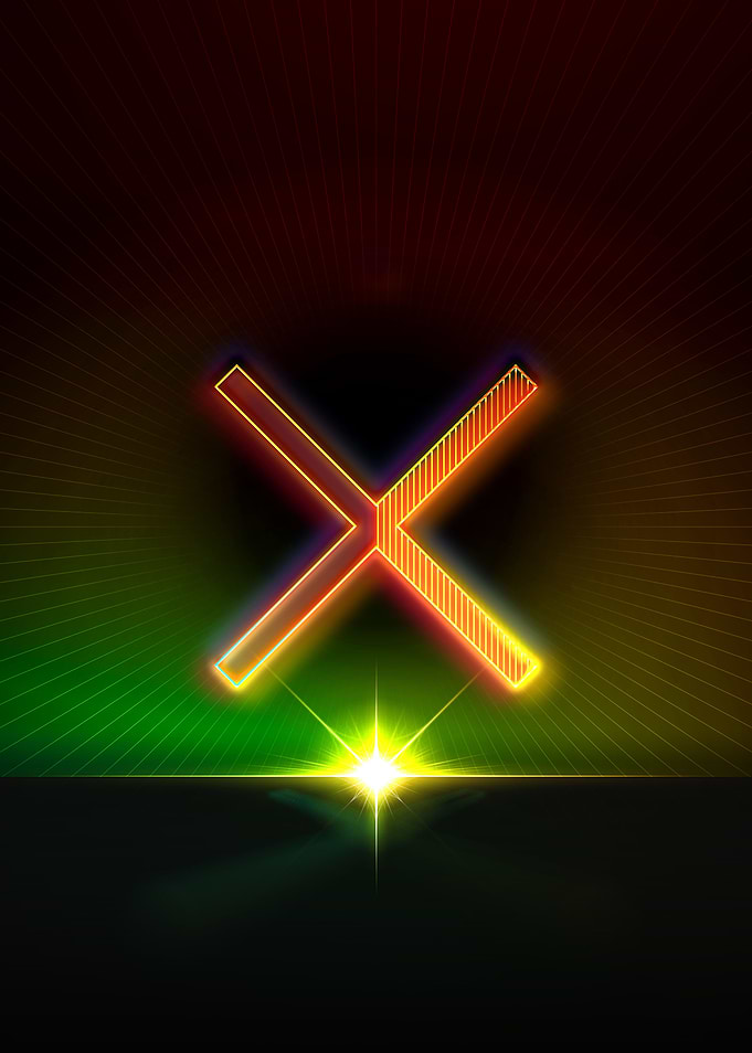 Prismatic Neon Magic Seal