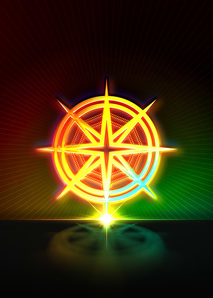 Prismatic Neon Magic Seal