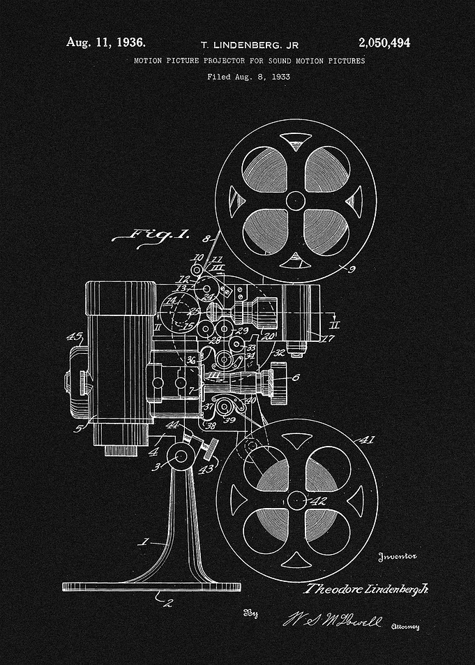 Projector patent
