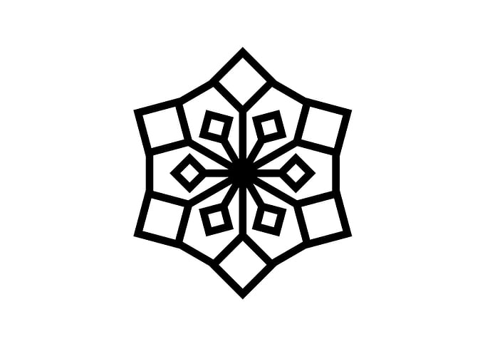 Black Glyph Mandala Rune