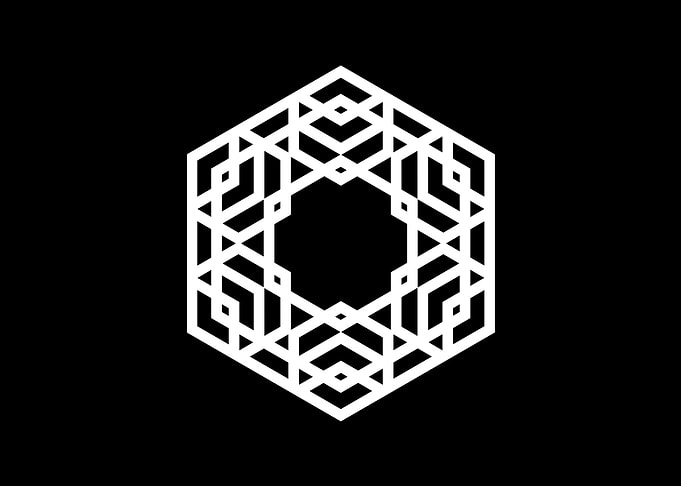 Black Sacred Geometry Rune