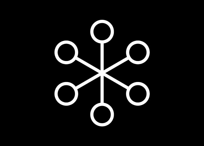 Black Glyph Mandala Rune