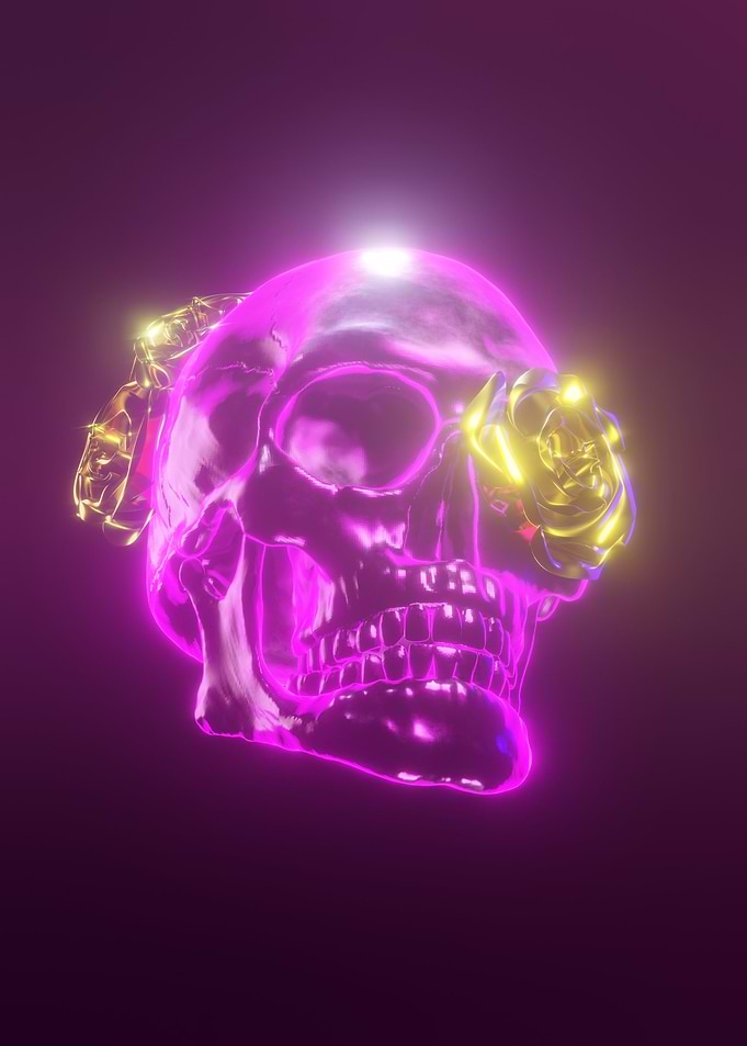SKULL ROSES