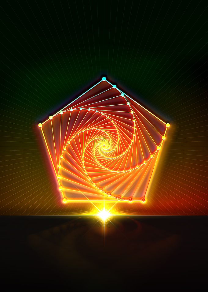 Rainbow Neon Magic Seal