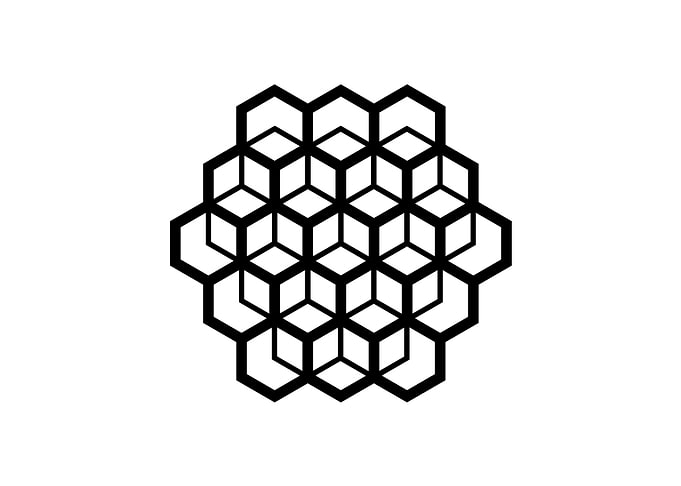 Black and White Glyph Rune