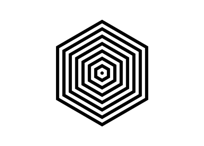 Black and White Glyph Rune