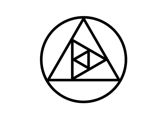 Black Glyph Mandala Rune
